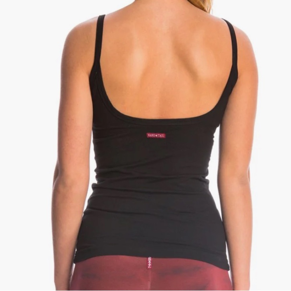 Hardtail open back tank